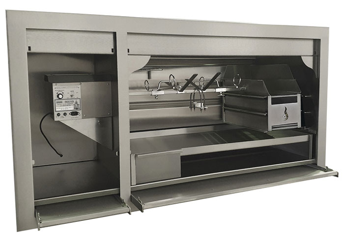 Professional 1200mm spitbraai